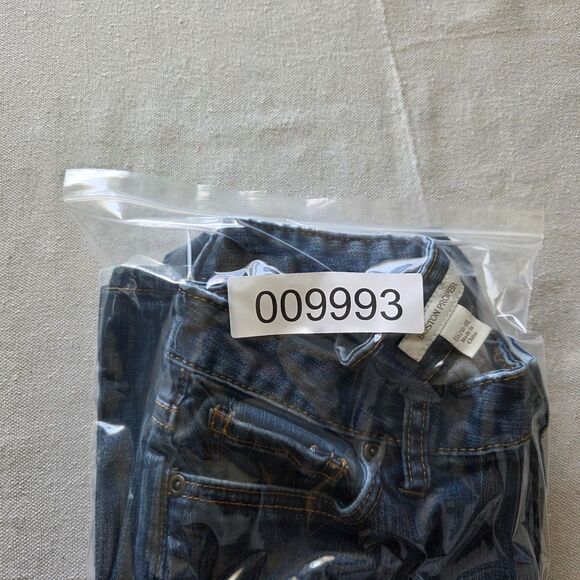 Boston Proper Jeans Womens Size 4L Mid Rise Straight Leg Stretch Plain Pocket - Picture 12 of 12